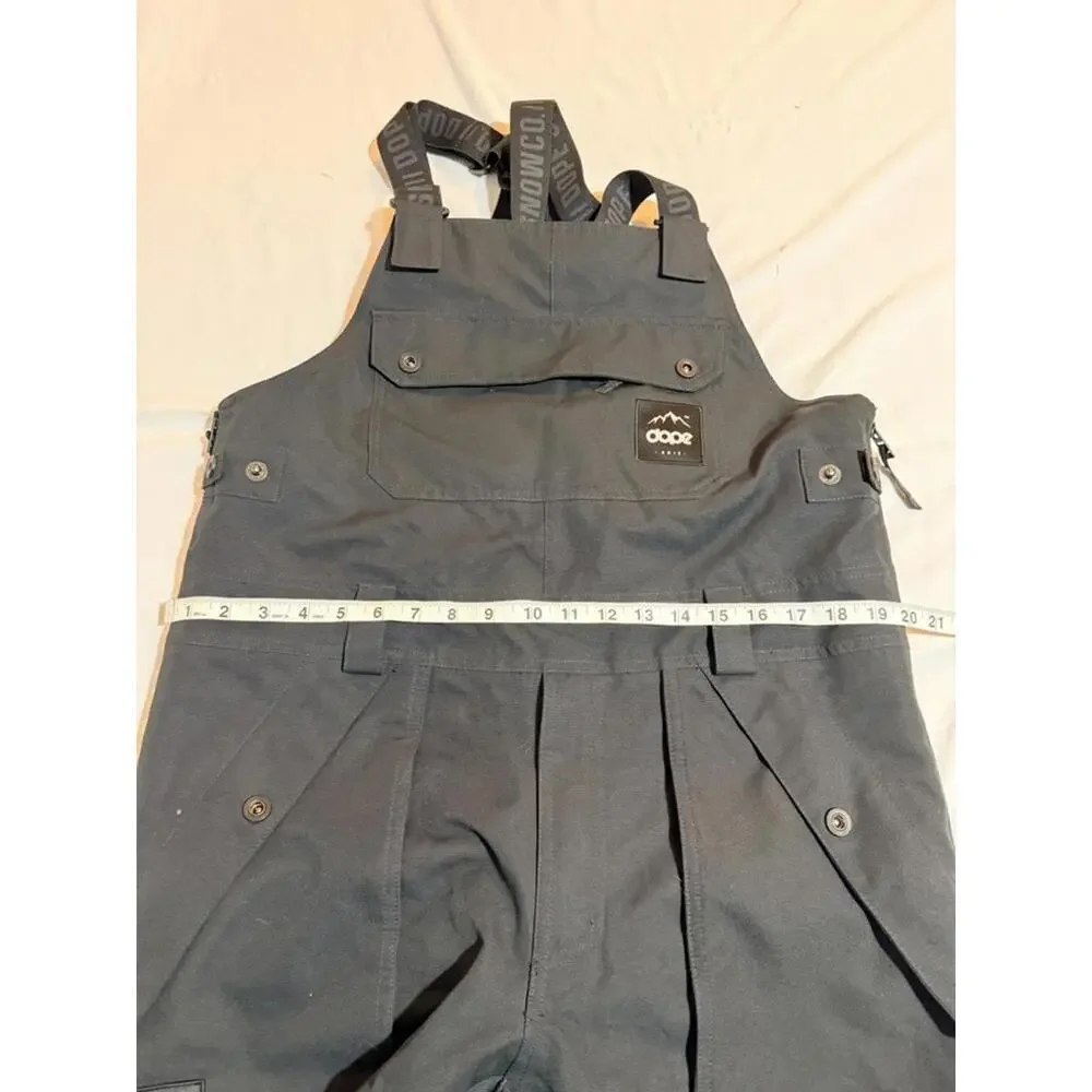 Dope Mens Notorious B.I.B Bib Snowboard Snow Pants Size Medium - Picture 13 of 15